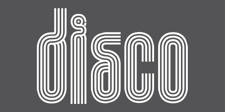 DISCO | Font Zillion