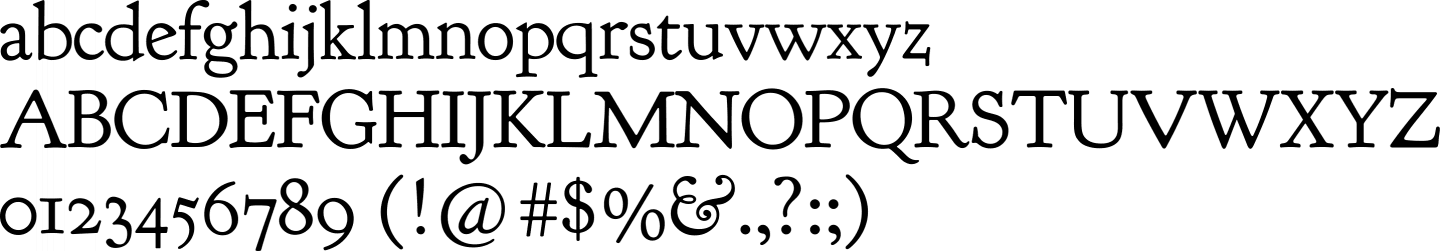 goudy bookletter 1911 font