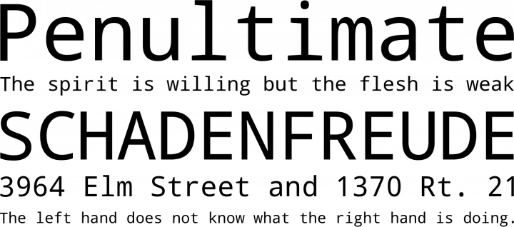 droid sans mono font