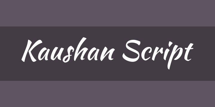 Font Squirrel | Kaushan Script Font Free by Impallari Type