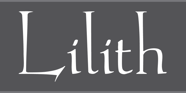 Lilith | Font Zillion