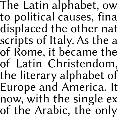 linux biolinum linux biolinum
